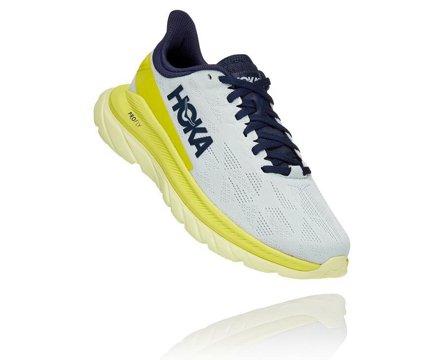 Tenis Hoka One One Feminino Branco - Mach 4 - 093-YOXAKG